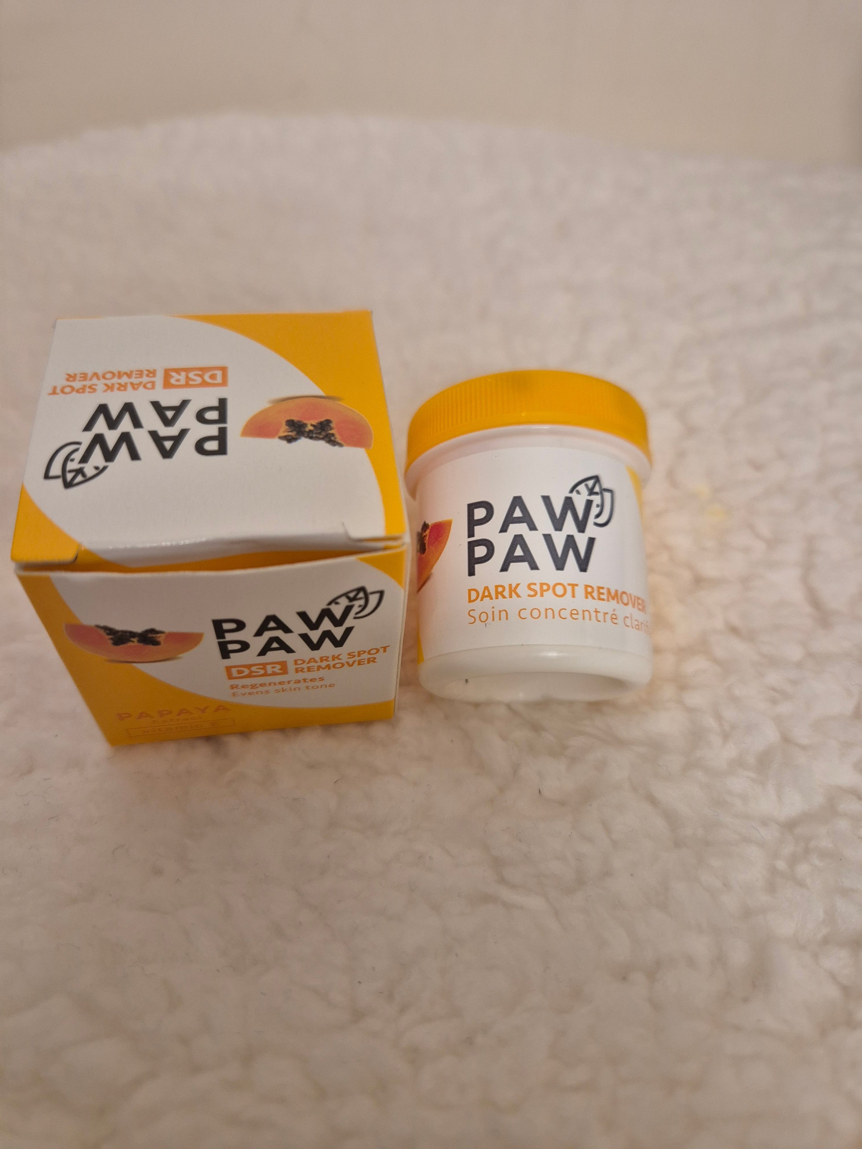 PAW PAW reducing the appearance  