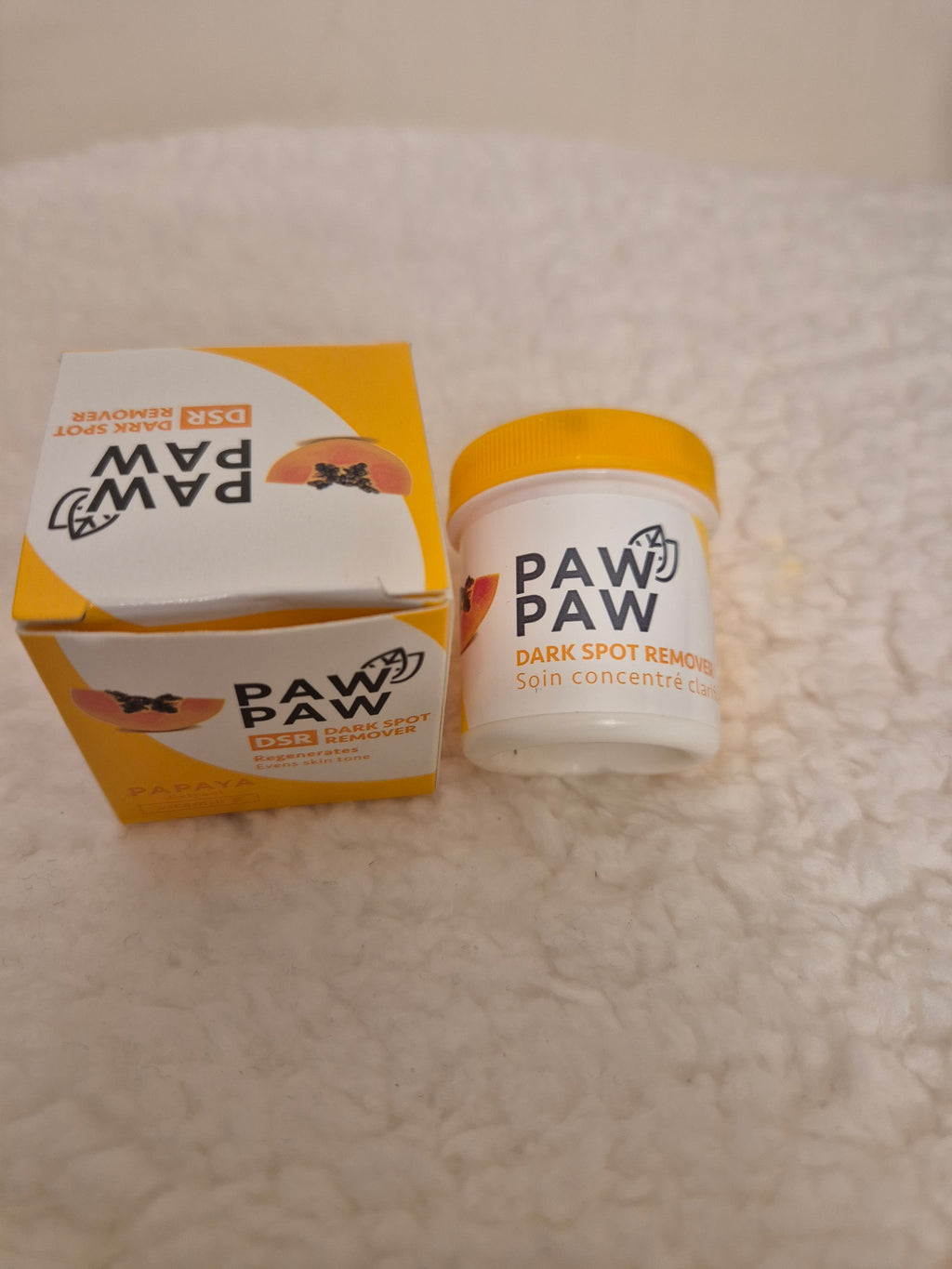 PAW PAW reducing the appearance 