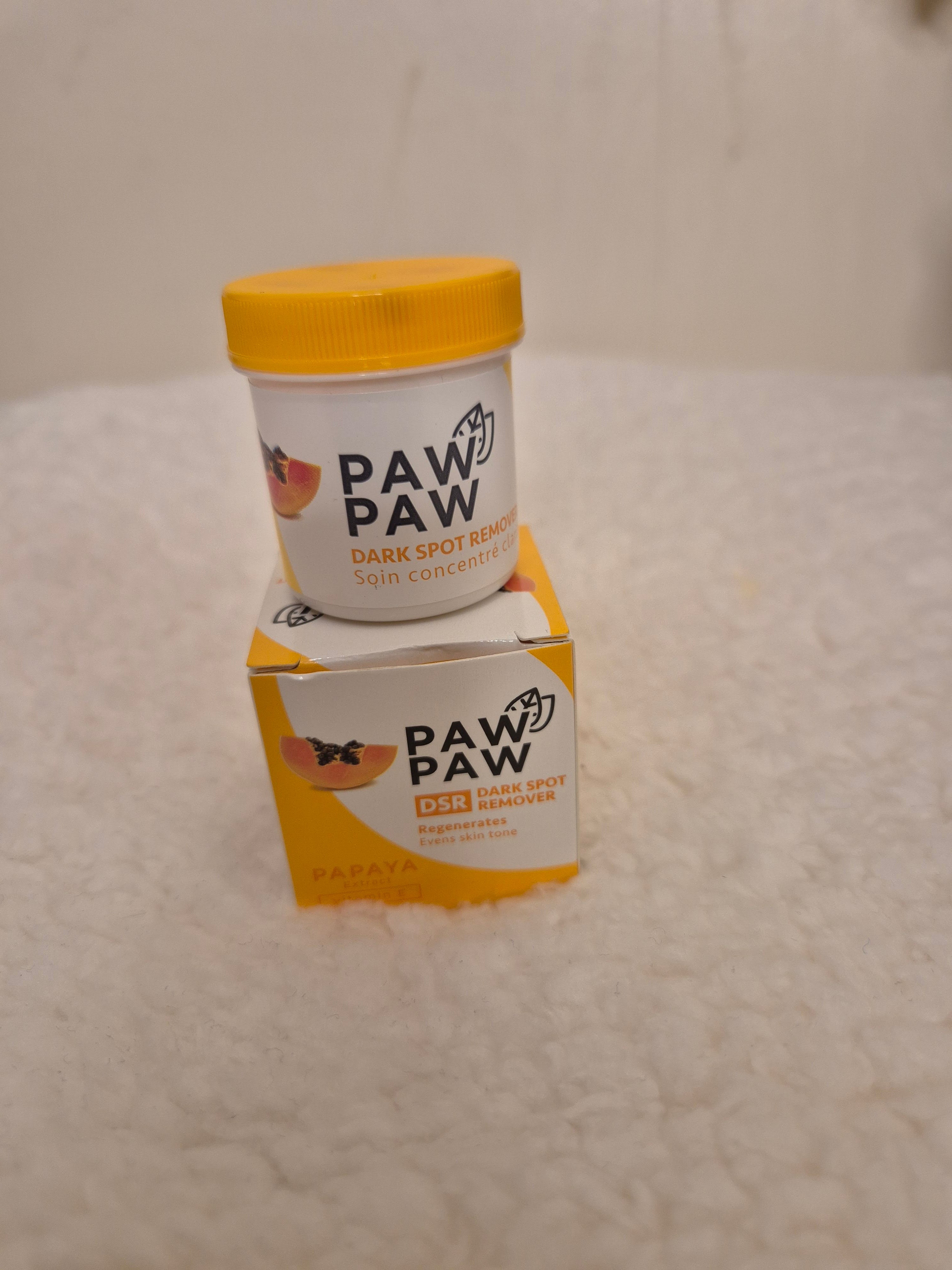 PAW PAW reducing the appearance 