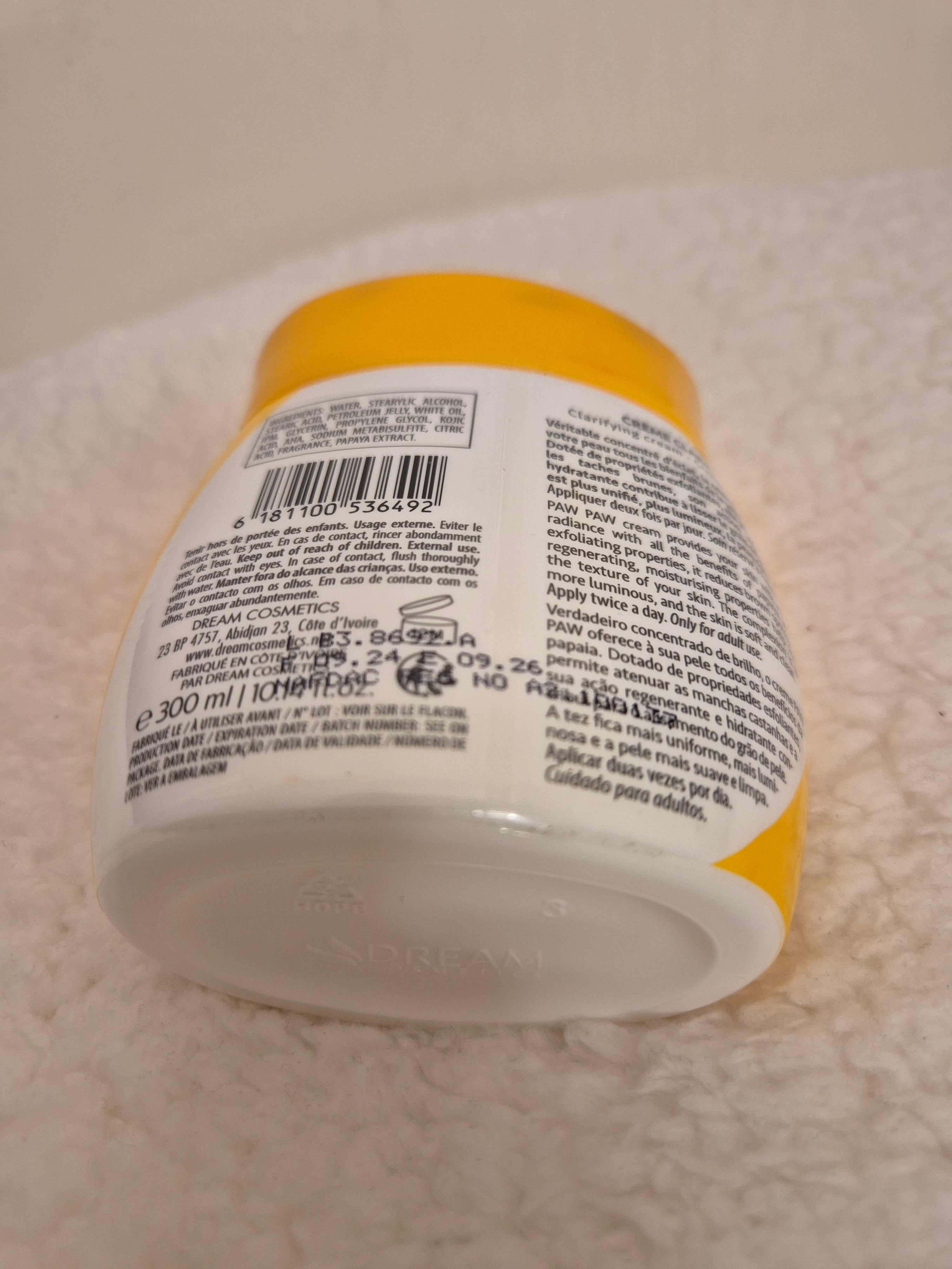 PAW PAW clarifying cream