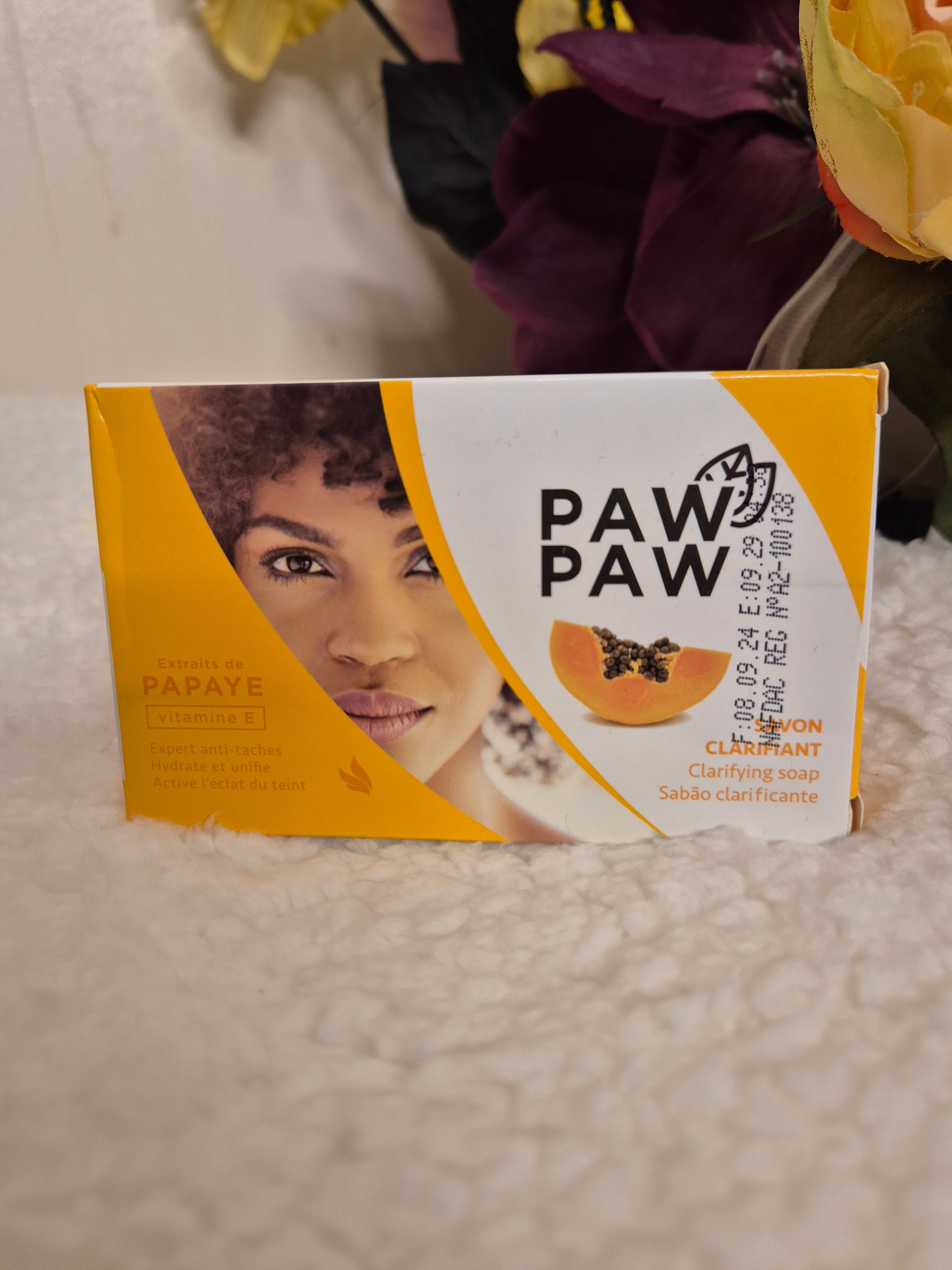 PAW PAW Soap 180gr with Papaya Extracts Vitamin E PAW PAW Soap 180gr w