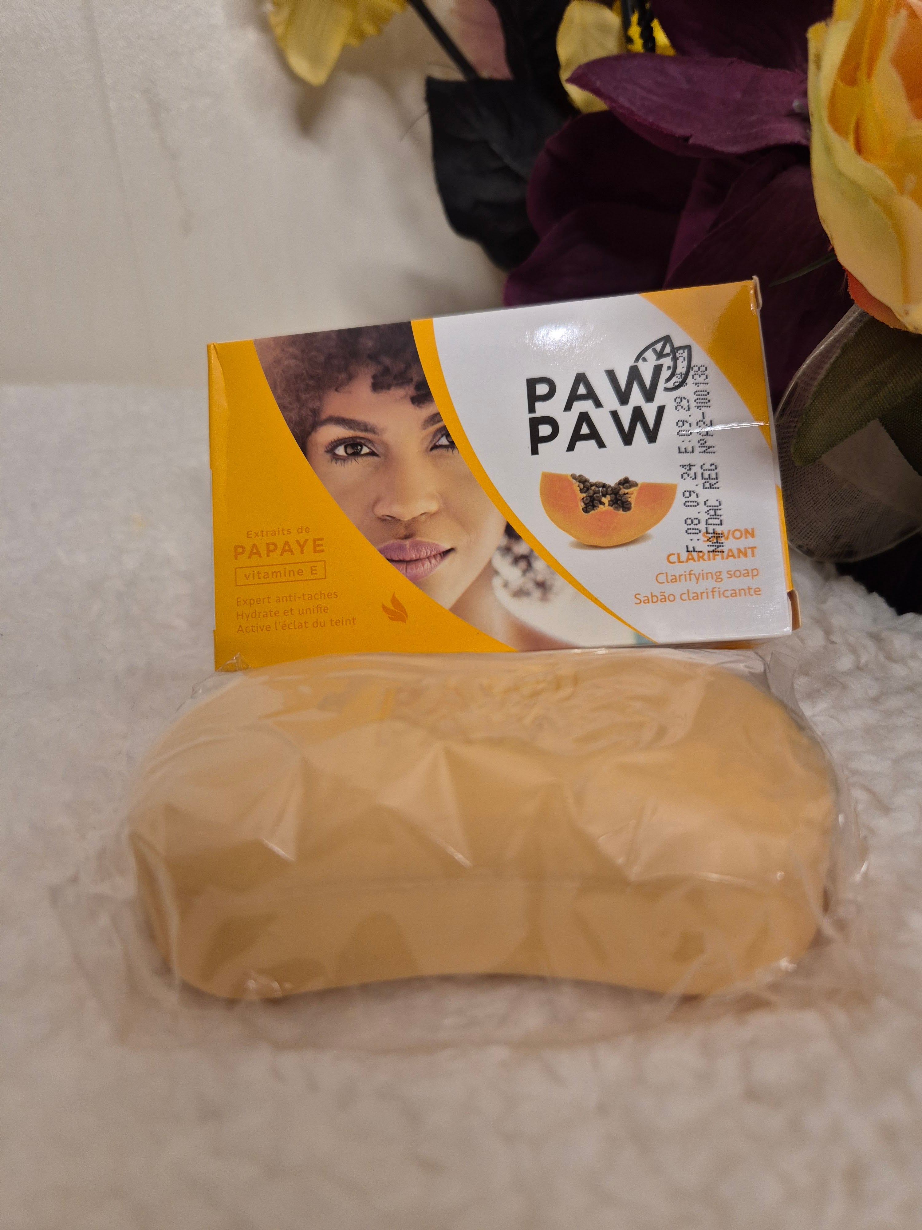 PAW PAW Soap 180gr with Papaya Extracts Vitamin E PAW PAW Soap 180gr w