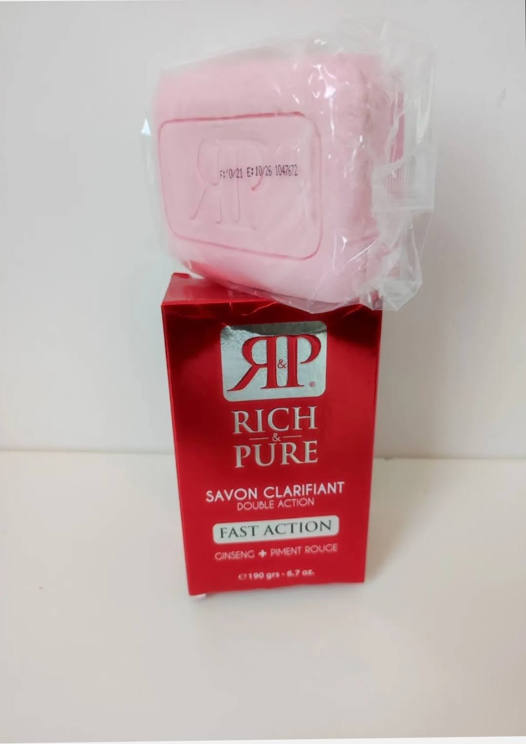 RICH PURE Double Action Clarifying SOAP 