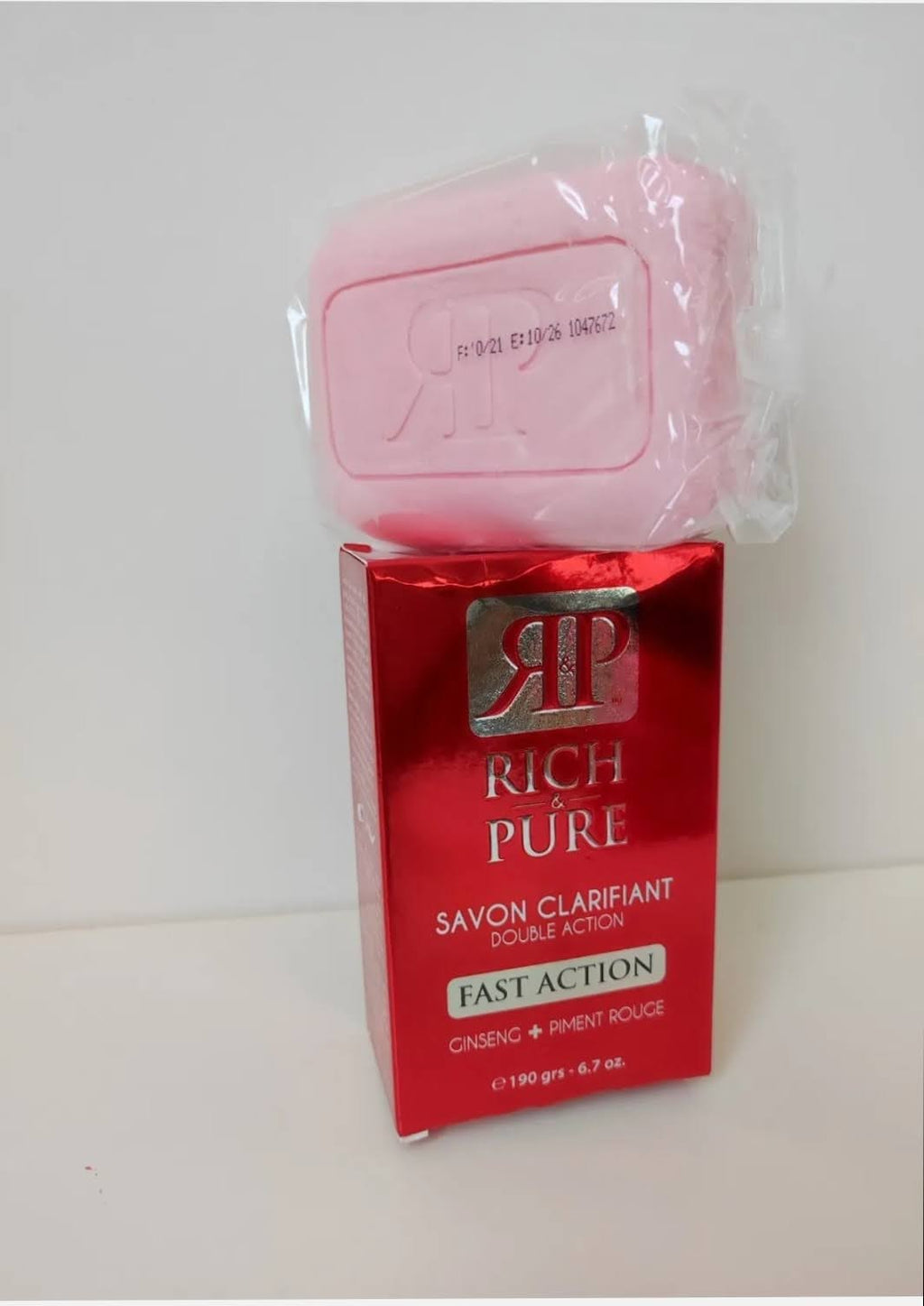RICH PURE Double Action Clarifying SOAP 
